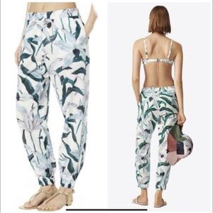 Tory Burch Printed Beach Jogger Pant Floral Desert Bloom Medium